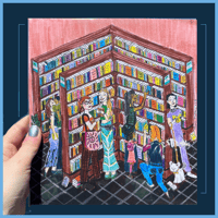 Image 2 of Disco Bookstore - Art Print