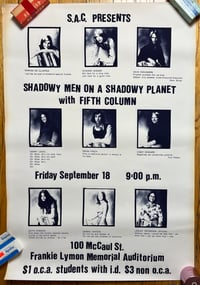 Image 1 of Shadowy Men on a Shadowy Planet / Fifth Column Blueprint poster