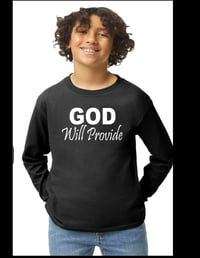 GOD Will Provide - Youth Long Sleeve T-Shirt (Unisex)