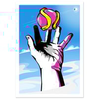 Image 2 of Hand Of God V2 • GAA Hurling Pop Art Print