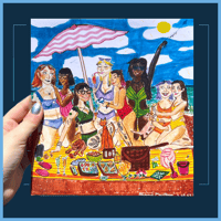 Image 2 of Beach Picnic - Art Print