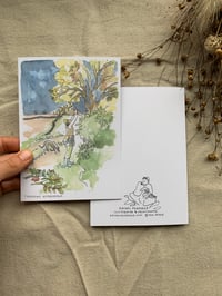 Image 2 of Four pack of 'Foraging Hedgerows' christmas cards 