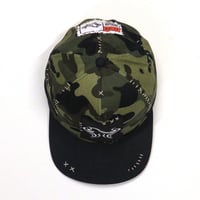 Image 5 of Camo Black Brim 1 - Battle Hat
