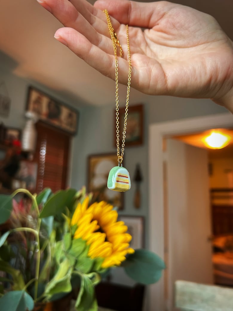 Image of Princess Cake - Ceramic Pendant