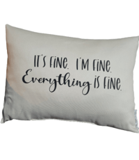 Image 1 of Canvas Throw Pillow