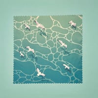 Image of Ocean Gulls - Microfiber Cloth