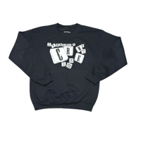 Image 1 of Currency Crew Scrabble Crewneck Black 