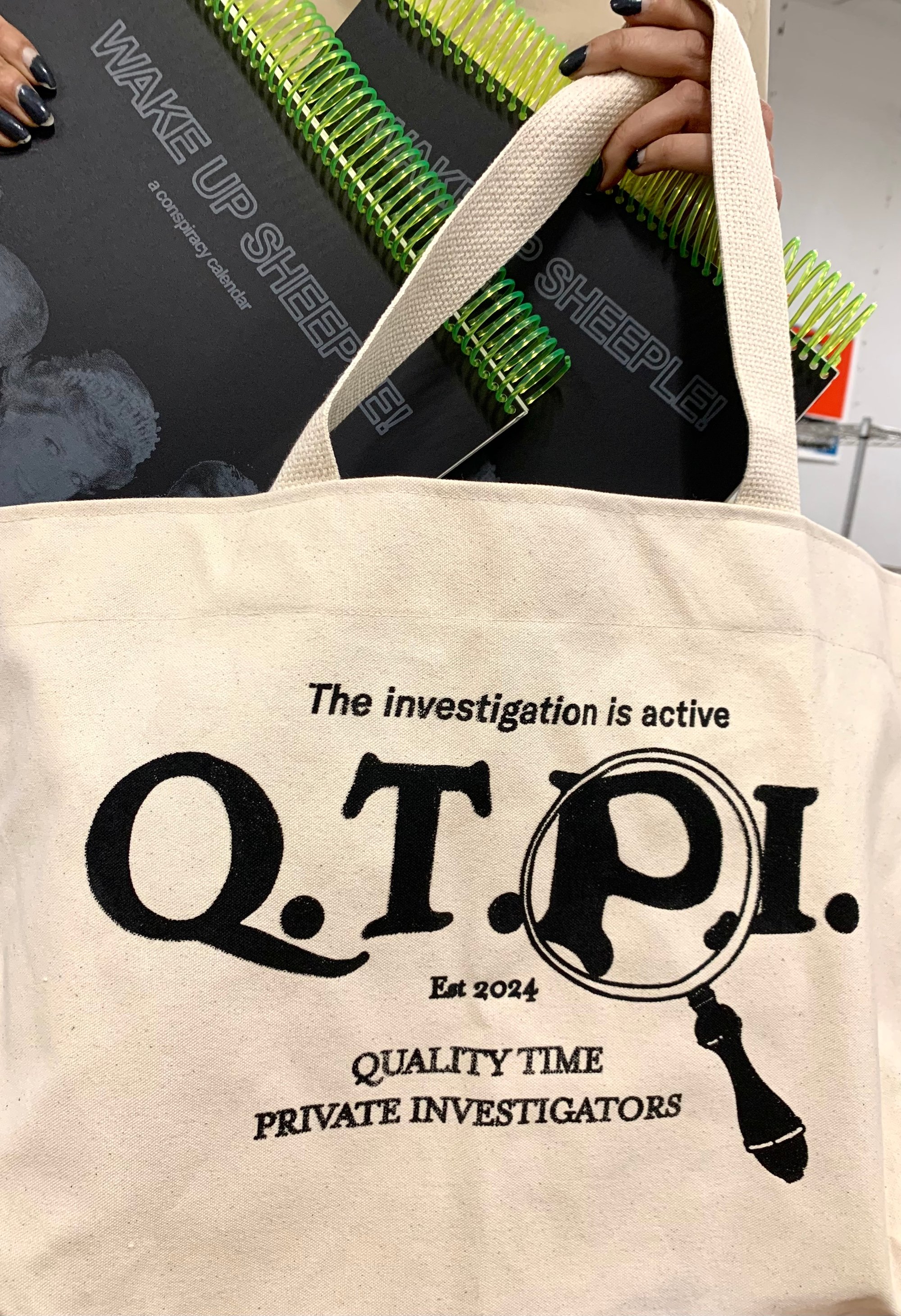 Image of QTPI tote bag