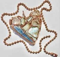 Image 1 of Combination Amulet Heart