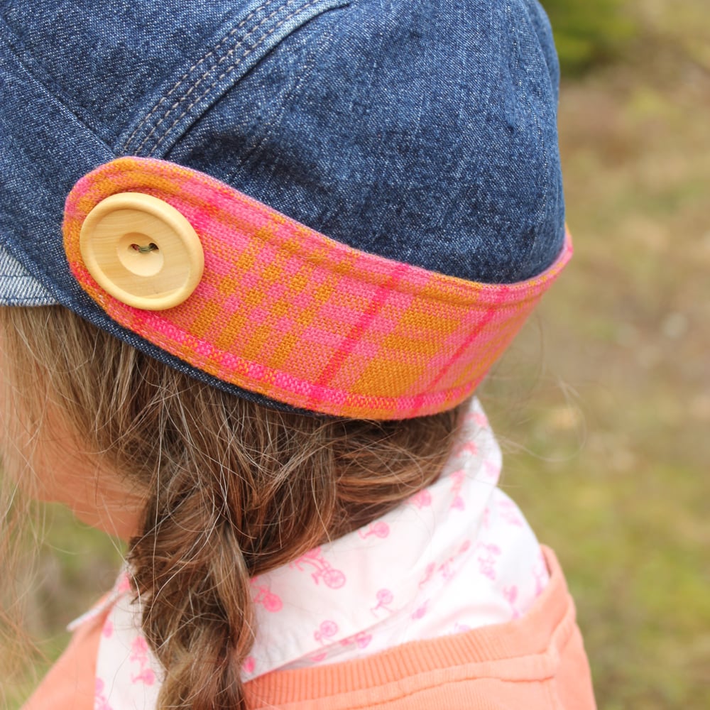 Image of    Double Denim - x -  OTTO JONES cap // The Eco Cap repurposed from Jeans