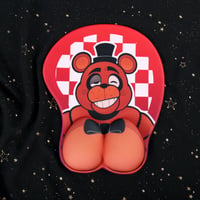 Image 2 of BEAR/RABBIT MASCOT HORROR MOUSEPAD 