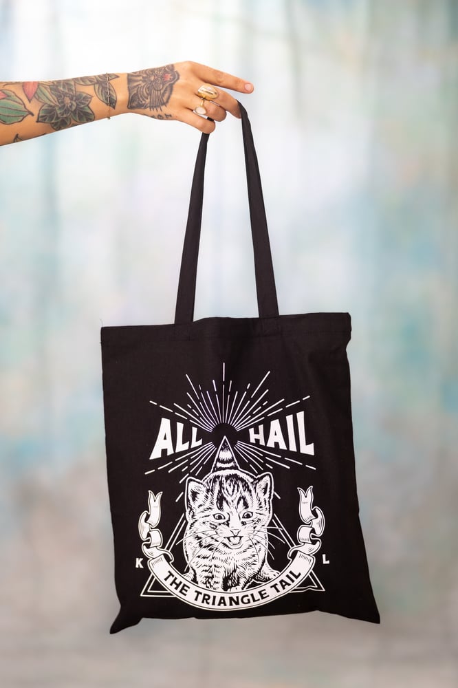 Image of All Hail the Triangle Tail Tote Bag