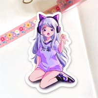 Gamer Girl Glossy Vinyl Sticker