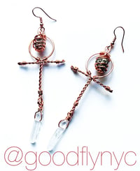 Image 1 of Custom Ankh Earrings 