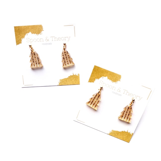 Gold Tree Dangle Posts