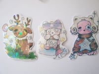 Image 1 of iridescent cozy sticker pack 