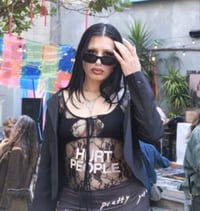 Image 2 of black lace bodysuit
