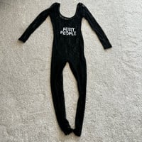 Image 3 of black lace bodysuit