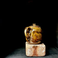 Image 2 of Yellow amber tea pot 