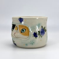 Image 2 of Blue Rose Calico Cup