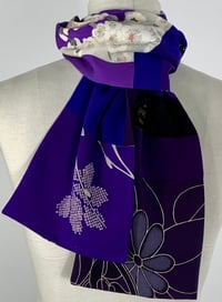 Image 3 of Purple Willow scarf