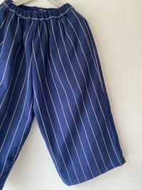 Image 7 of Porter Trouser in Blue stripe