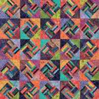Image 4 of SANGRIA  2.5" Strips 40pc/pk by Island Batik