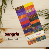 Image 1 of SANGRIA  2.5" Strips 40pc/pk by Island Batik