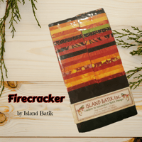 Image 1 of FIRECRACKER  2.5" Strips 40pc/pk by Island Batik