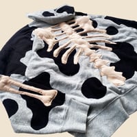 Image 3 of REWORKED NIKE FLOW 3D PUFF SKELETON ZIPHOODIE SIZE XL