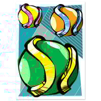Image 2 of The Small Ball V2 • GAA Hurling Pop Art Print