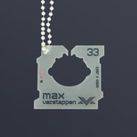 Max Verstappen Bread Clip Keychain