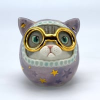 Image 3 of Lavender Glasses Cat 