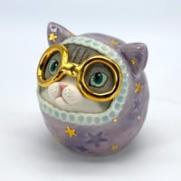 Image 1 of Lavender Glasses Cat 