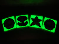 Image 2 of Super Mario Bros Glow-in-the-Dark Coasters