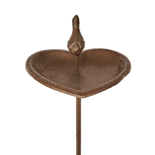 Image of Heart Bird Bath/Feeder