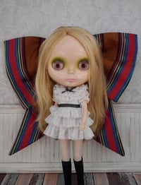 Image 1 of Striped Dandy Bow for Blythe!