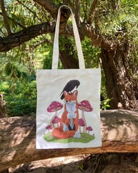 Image 2 of Fox & Crow Tote Bag