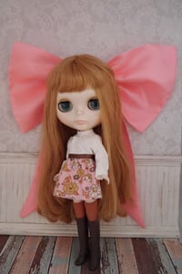 Image 4 of Kawaii Pink Bow for Blythe!