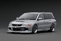 Image 2 of Mitsubishi Lancer Evolution Wagon (CT9W) Silver With 4G63 engine [Ignition Model IG2769]