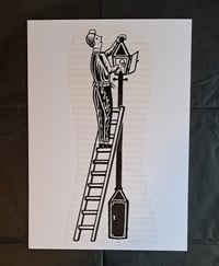 Image 1 of Original drawing - Lightbulb