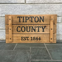 Tipton County Sign