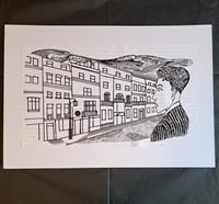 Image 1 of Original drawing - Ronald Firbank