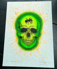 Image 1 of ANT ATTACK - NEON GREEN - unique 1 off HAND PAINTED original - 