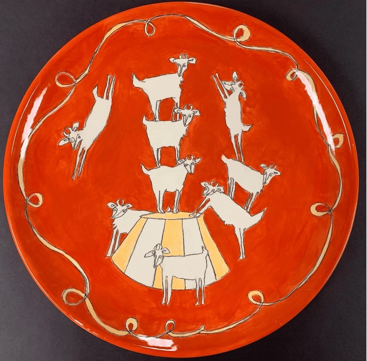 Image of Assorted Handmade Ceramic Platters