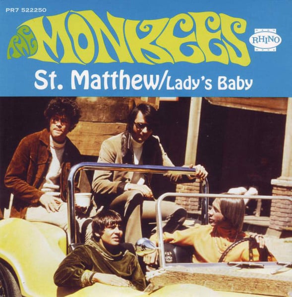 The Monkees – St. Matthew / Lady's Baby 7" VINYL, NEW 1000 LTD ED