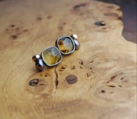 Image 2 of Montana agate stud earrings 