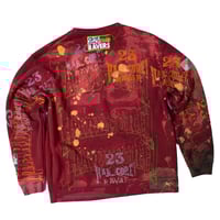 Image 2 of Hardcore! Decrepit Burgundy Sweatshirt 1/1