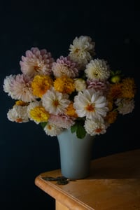 Still Life with Dahlias