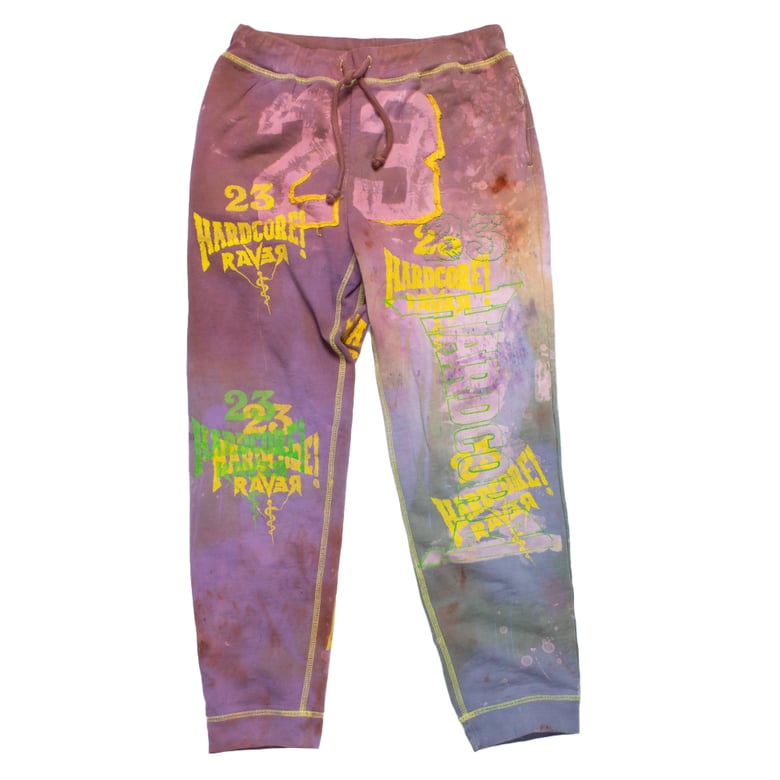 Image of Hardcore Ravers Sweats - seapunk 1/1